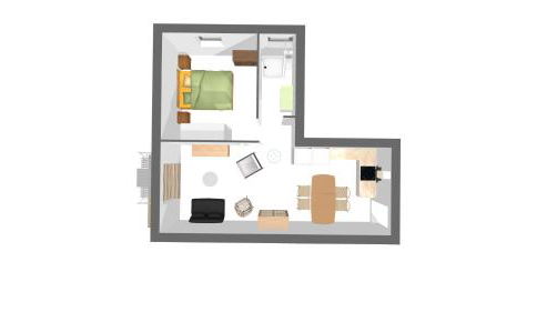 L'escapade, Port à 200m, climatisation et balcon - Foto 3