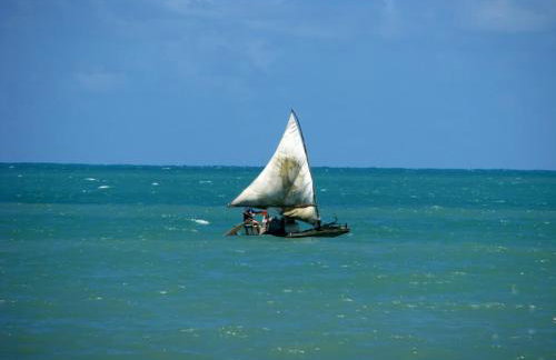Casa do Léo 1- México e África- Apartamento completo perto das praias do litoral sul , Ar condicionado ,Wi-Fi, garagem, churrasqueira e pet friendly - Foto 30