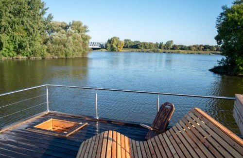 Tiny Hausboot Schwarzwald Maidle mit Dachterrasse und Kamin - Foto 3