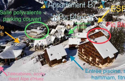 Oz en oisan APPART 6-8 PERS CHALET DES NEIGES Piscine -Sauna - Foto 44