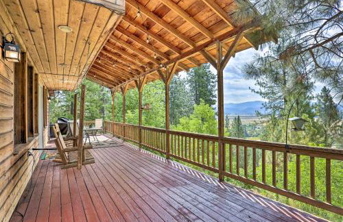 Peaceful Cabin with Mtn and River Views, Fire Pit - Foto 23