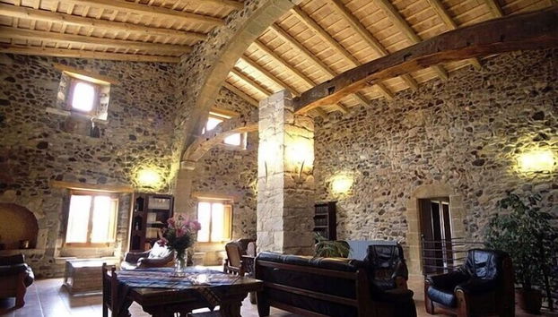 Coin salon dans le hall