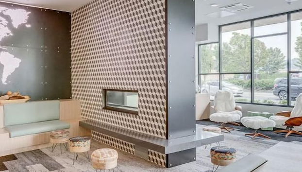 Sala de estar do lobby