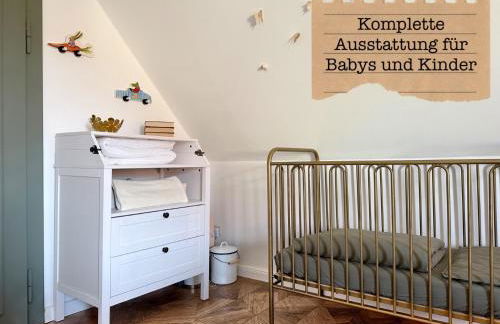 ALTE SCHULE WITTENBERG, 3 Ferienwohnungen für bis zu 12 Personen, an der Elbe, mit Garten - Foto 54