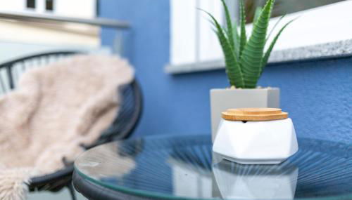 BEST STAY CityAppartment Hünfeld- SmartTV FreeWlan Balkon, in wenigen Minuten am Bahnhof, Innenstadt und doch ruhig gelegen - ideal für Paare oder Geschäftsreisen - Foto 5