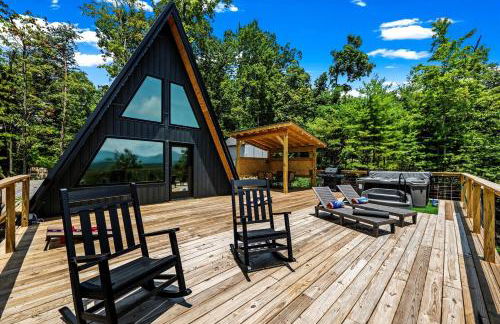 Modern A-Frame Cabin with Breathtaking Views of the Smoky Mountains, Perfect for Families or Groups - Foto 22