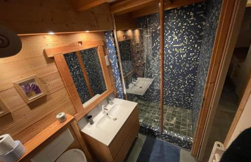 L ALPIN bel appartement avec terrasse dans vieille ferme de montagne rénovée - Photo 11