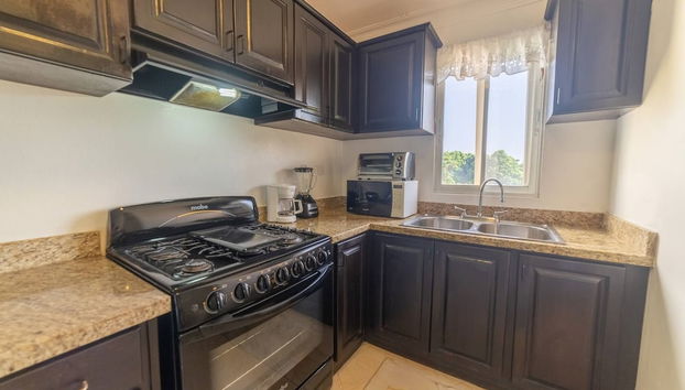 Garden Condos Apt 35 - Affordable 1br Apt In Sosua - Foto 4, Cocina privada