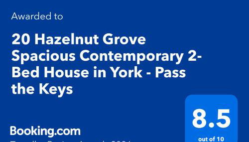 20 Hazelnut Grove Spacious Contemporary 2-Bed House in York - Pass the Keys - Foto 5