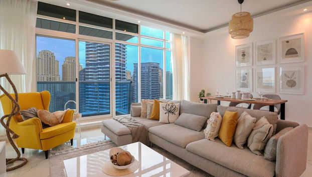 Full Marina view - Opal Tower - Foto 4, Habitación