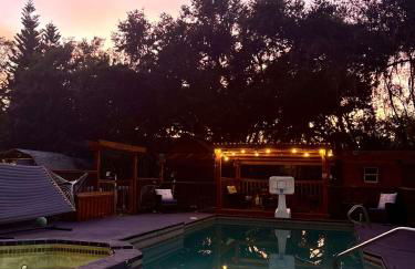 Farmhouse Oasis w Pool Heated Spa Treehouse and Game Room Located Centrally off I-4 - Foto 52