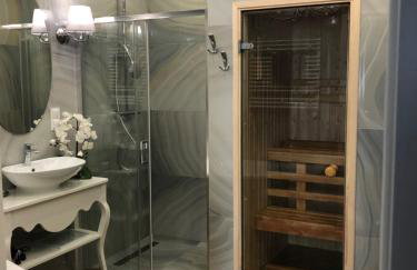 Family & Business Sauna Apartments No1 Leśny nad Zalewem Cedzyna Unikat - 3 Bedroom with Private Sauna, Bath with Hydromassage, Terrace, Garage, Catering Options - Foto 39