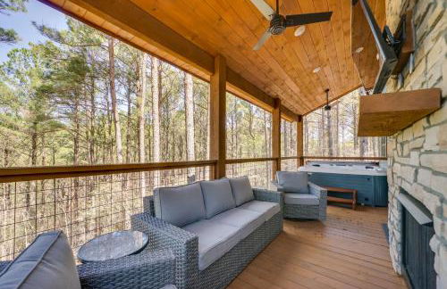 Serene Broken Bow Cabin with Hot Tub and Fire Pit! - Photo 26