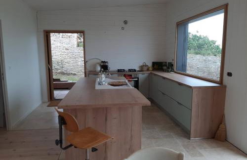 Maison en bois vue sur mer en Bretagne 5 couchages - Foto 6