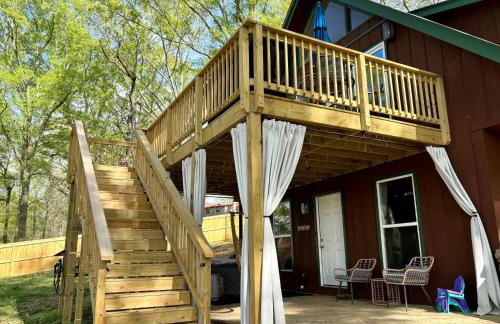 Family A-Frame, HotTub, FirePit, ClimbingWall, EVCharger, & More - Photo 65