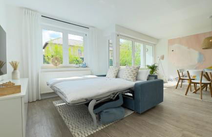 Fewo AM PARK - 4P, Boxspringbett, Balkon, SmartTV, Gesundbrunnen, familienfreundlich - Foto 15