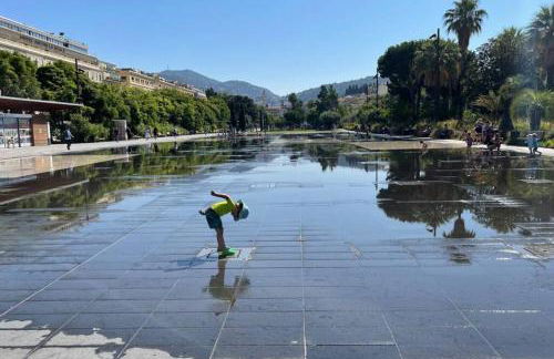 Spacious 3 BR flat Nice center - magnificent view - Foto 4