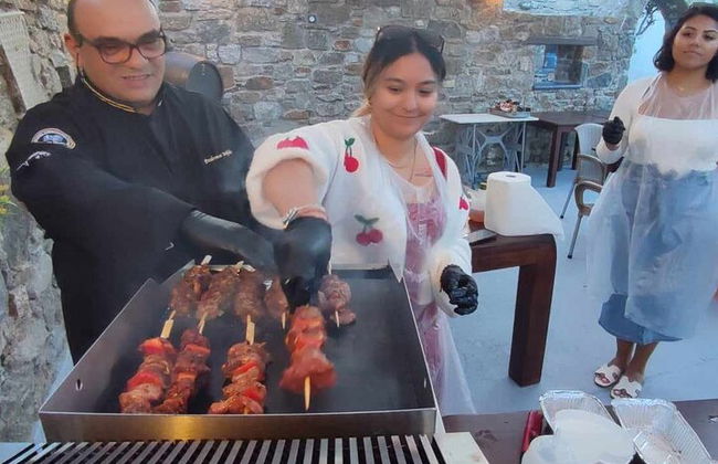 Clase de cocina Souvlaki en Mykonos - Foto 2