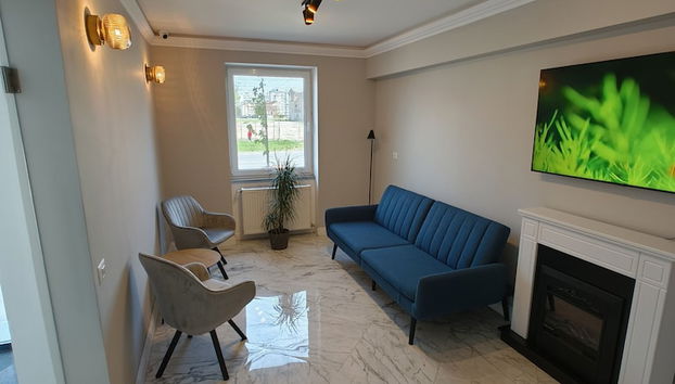 Zona de estar del vestíbulo