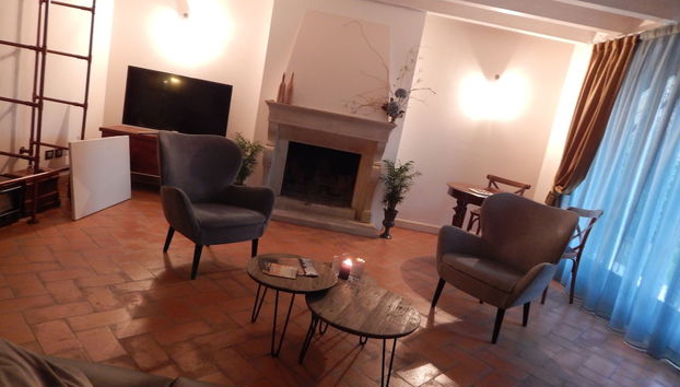 Sala de estar do lobby