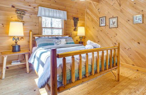 Quaint Dahlonega Cabin with Cavenders Creek Access! - Foto 11