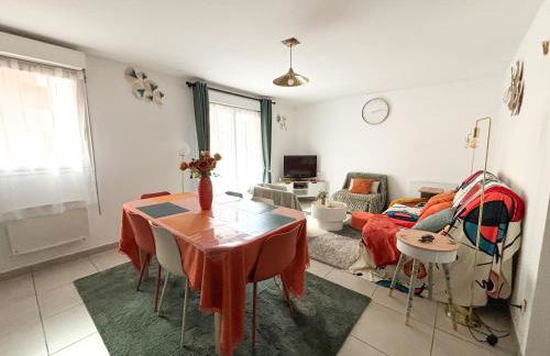 Le Roses- Spacieux T3 cosy proche gare de Lisieux - Foto 8