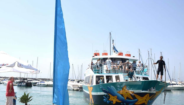 Disfrutando del recorrido entre Fuengirola y Benalmádena