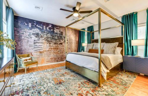 Colorful Baton Rouge Home Deck, Grill and Fire Pit - Foto 12