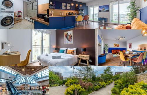 Chic & Cosy - Private Parking - Between Paris & DisneyLand - 5min TrainStation, Big Mall - Foto 3