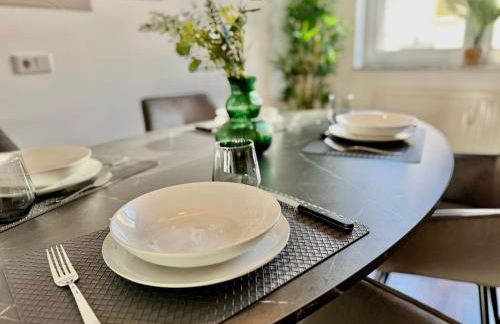 FeWo Palmtrees 2 - Große und moderne 2 Zimmerwohnung mit französischem Balkon in Gladbeck-Mitte nähe Movie Park und Veltins Arena - Foto 7