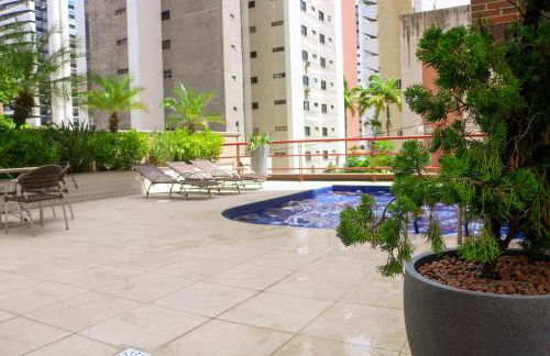 Apartamento com Varanda vista mar, Max 4 Pessoas - Foto 14