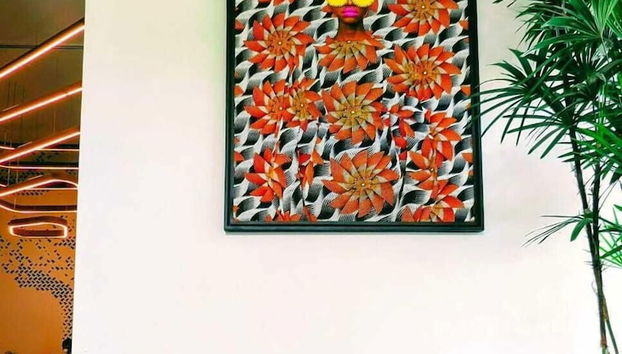 Zona de estar del vestíbulo