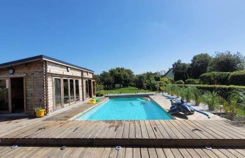 Villa Oriel 1 à NEUFCHATEL-HARDELOT avec piscine privée - Foto 27