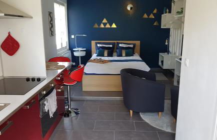 Studio Bleu - Parc Astérix - Mer de Sable - Villepinte - Aéroport CDG - Foto 29