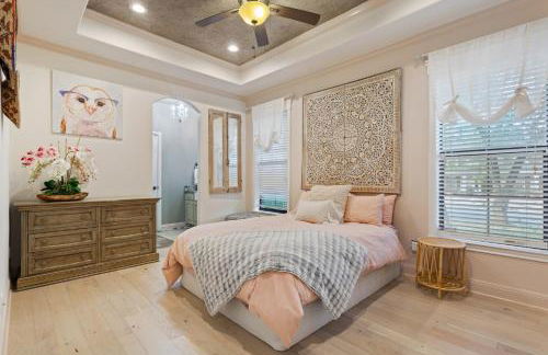 Noble Prairie Lux Estate Pool Spa Garden Venue Fireplace Themed Rooms - Foto 18