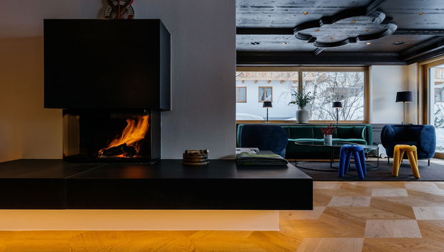 Zona de estar del vestíbulo