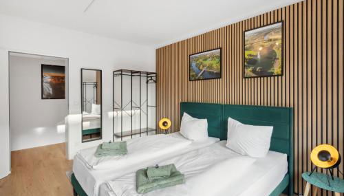 Premium Quartier One - Ideal für Familien & Teams, 5 Zimmer, 2 Parkplätze - Foto 4, towels