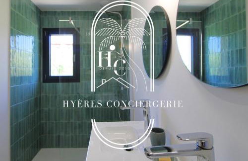 Villa moderne Giens proche plage piscine climatisation Wifi By HC - Foto 10