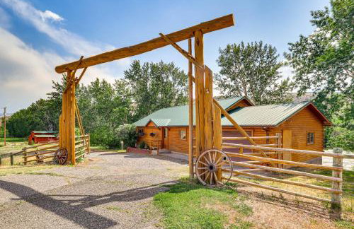 Dubois Riverfront Lodge with On-Site Fishing and Views - Foto 29