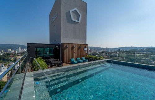 EDIFICIO UP - Loft próximo a Vila Germânica e FURB com vaga. - Foto 18