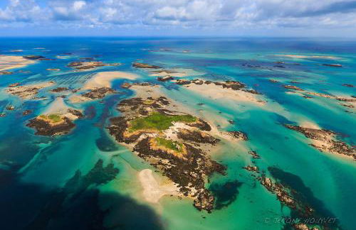 La Tireliere, longère bord de mer avec jardin - Foto 38