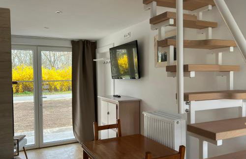 Ferienhaus Constanze Mücheln am Geiseltalsee Maisonette Appartement für 2 Personen, Freisitz, Garage - Foto 6