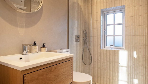 4 Person Holiday Home in Blavand - Foto 5, Baño