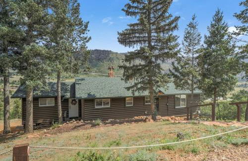 3BD Cowboy Cabin Pikes Peak Mountain Log Cabin - Foto 18