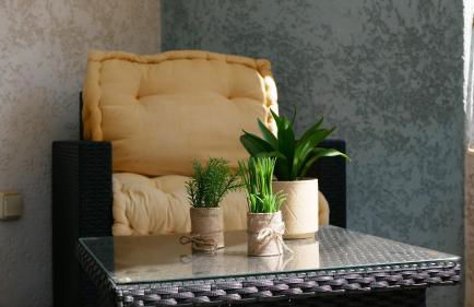 Capstay studio avec grande terrasse proche aéroport Bastia - Lucciana - Centre - Foto 3