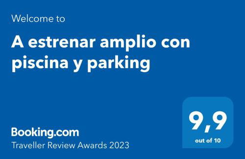 A estrenar amplio con piscina y parking - Foto 15