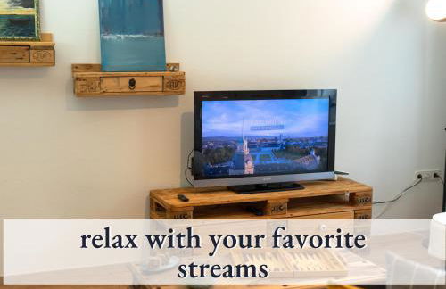 Parterre Lounge mit Terrasse -Nähe Karlsruhe & KIT - ohne Treppen -barrierefreie Dusche - Foto 7