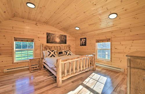 Unadilla Cabin on 50 Acres and Fire Pit and Creek - Foto 17