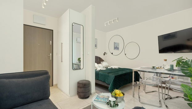 Studio in Niechorze Near Baltic Beach - Foto 5, Sala de estar