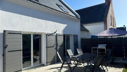 Maison récente à 200 m de la plage avec jardin clos, terrasse, vélos et wifi à Mesquer - FR-1-306-1265 - Foto 2